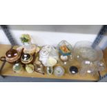 QUANTITY OF MISCELLANEOUS DOMESTIC CHINA AND GLASS