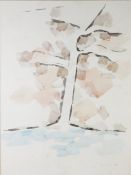 DAVID WILD (1931-2014) WATERCOLOUR Tree Signed and dated (19)68 20 ½” x 15” (52cm x 38.1cm)