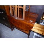 MAHOGANY TEA TROLLEY