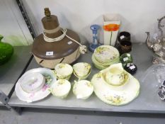 ROYAL DOULTON 21 PIECE 'APRIL' PATTERN TEA SERVICE, MARKED 'REDG IN AUSTRALIA' AND 'V 2000',