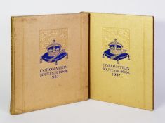 TWO COPIES OF THE CORONATION SOUVENIR BOOK 1937, published in folio size by Daily Express