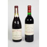 BOTTLE OF CHATEAUNEUF DU PAPE, CHATEAU DE BEAUCASTEL, 1993, and a BOTTLE OF SAINT-CLAIR RESERVE,