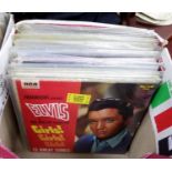 VINYL RECORDS. Elvis - Kissin Cousins, RCA, INTS 5108. Elvis- Blue Hawaii, RCA, INTS 5136. Elvis