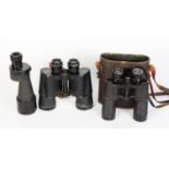 TAIYO VINTAGE BINOCULARS 16x50 MAGNIFICATION field 3.5, numbered 14362, with textured black body;