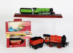 HORNBY TRAINS O GAUGE BOXED M1 0-4-0 LOCOMOTIVE and BOXED M1 TENDER, boxes and contents good,