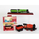 HORNBY TRAINS O GAUGE BOXED M1 0-4-0 LOCOMOTIVE and BOXED M1 TENDER, boxes and contents good,