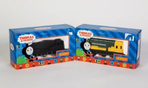 TWO HORNBY OO GAUGE MINT AND BOXED AS NEW THOMAS AND FRIENDS LOCOMOTIVES - Arry and Devious