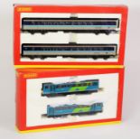 HORNBY OO GAUGE MINT AND BOXED CLASS 155 SUPER SPRINTER in Intercity regional railways livery and