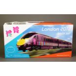 HORNBY OO GAUGE MINT AND BOXED AS NEW LIMITED EDITION LONDON 2012 TRAIN SET, the three piece
