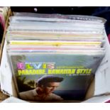 VINYL RECORDS. Elvis Presley - Roustabout, RCA, PL 42356. Elvis- Frankie and Johnny, RCA, INTS 5036.