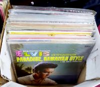 VINYL RECORDS. Elvis Presley - Roustabout, RCA, PL 42356. Elvis- Frankie and Johnny, RCA, INTS 5036.
