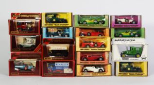FOURTEEN CIRCA 1970s MATCHBOX MODELS OF YESTERYEAR MINT AND BOXED DIE CAST VINTAGE VEHICLES,