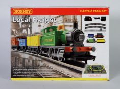 HORNBY OO GAUGE MINT AND BOXED LOCAL FREIGHT ELECTRIC TRAIN SET, includes 0-4-0 Little Giant tank