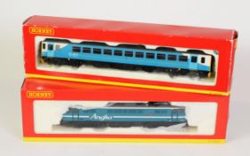 HORNBY (OO) MINT AND BOXED AS NEW ANGLIA RAILWAYSV BO-BO ELECTRIC CLASS 86 LOCOMOTIVE - CROWN