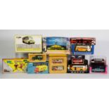 TWELVE BOXED MODERN DIE CAST, MAINLY COMMERICAL/TRANSPORT, VEHICLES, to include Corgi Golden