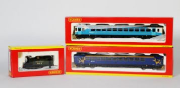 TWO HORNBY OO GAUGE MINT AND BOXED AS NEW CLASS 153 DMU, Arriva Trains Northern and Wales, window
