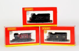 THREE HORNBY OO GAUGE MINT AND BOXED AS NEW 0-4-0 TANK LOCOMOTIVES, each a Collector Club edition,
