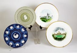 SEVEN BOXED WEDGWOOD LIMITED COLLECTORS PLATES, including a TRI COLOURED AND DICED TWO HUNDRED AND