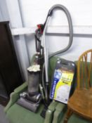 A DYSON DC 33 UPRIGHT VACUUM CLEANER AND AN ELECTROLUX 2060 CYLINDER VACUUM CLEANER (2)