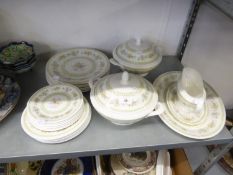 MINTON FINE BONE CHINA ‘WILD MOOR’ PATTERN PART DINNER SERVICE, APPROXIMATELY 21 PIECES INCLUDING
