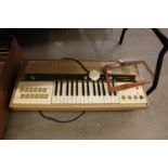 ITALIAN VINTAGE TABLE TOP ELECTRONIC ORGAN BY GIACCAGLIA