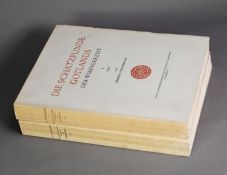 MARTEN STENBERGER - Die Schatzfunde Gotlands der Wikingzeit, complete in 2 volumes, card binding,