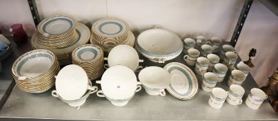 SIMPSON’S ‘CHINASTYLE’ ‘OAKWOOD’ PATTERN DINNER AND TEA OR COFFEE SERVICE, APPROXIMATELY 94 PIECES