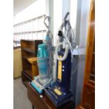 SEBO UPRIGHT VACUUM CLEANER AND A DYSON VACUUM CLEANER (A.F.) (2)