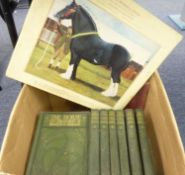 PROF J. WORTLEY AXE, EDITOR, 'THE HORSE', ITS TREATMENT IN HEALTH AND DISEASE, 7 VOLS, No.s 2/3/4/5/
