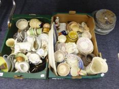 LARGE ASSORTMENT OF MISCELLANEOUS CERAMICS TO INCLUDE; A YARDLEY SOAP TRAY, POOLE POTTERY DINNER