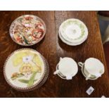 ROYAL DOULTON 'BRAMLEY HEDGE - FOUR SEASONS' PATTERN CHINA TEA SERVICE FOR 4 PERSONS, 12 PIECES,