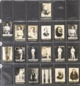 SELECTION OF OGDENS GUINEA GOLD PHOTOGRAPHIC CIGARETTE CARDS RELATING TO SPORTS, RACEHORSES AND