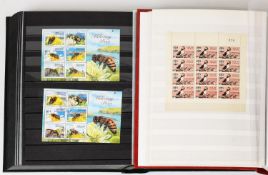 COLLECTION OF ALDERNEY AND LOCAL ISLANDS (Hern, Jethou), to six binders, Hern Island includes a