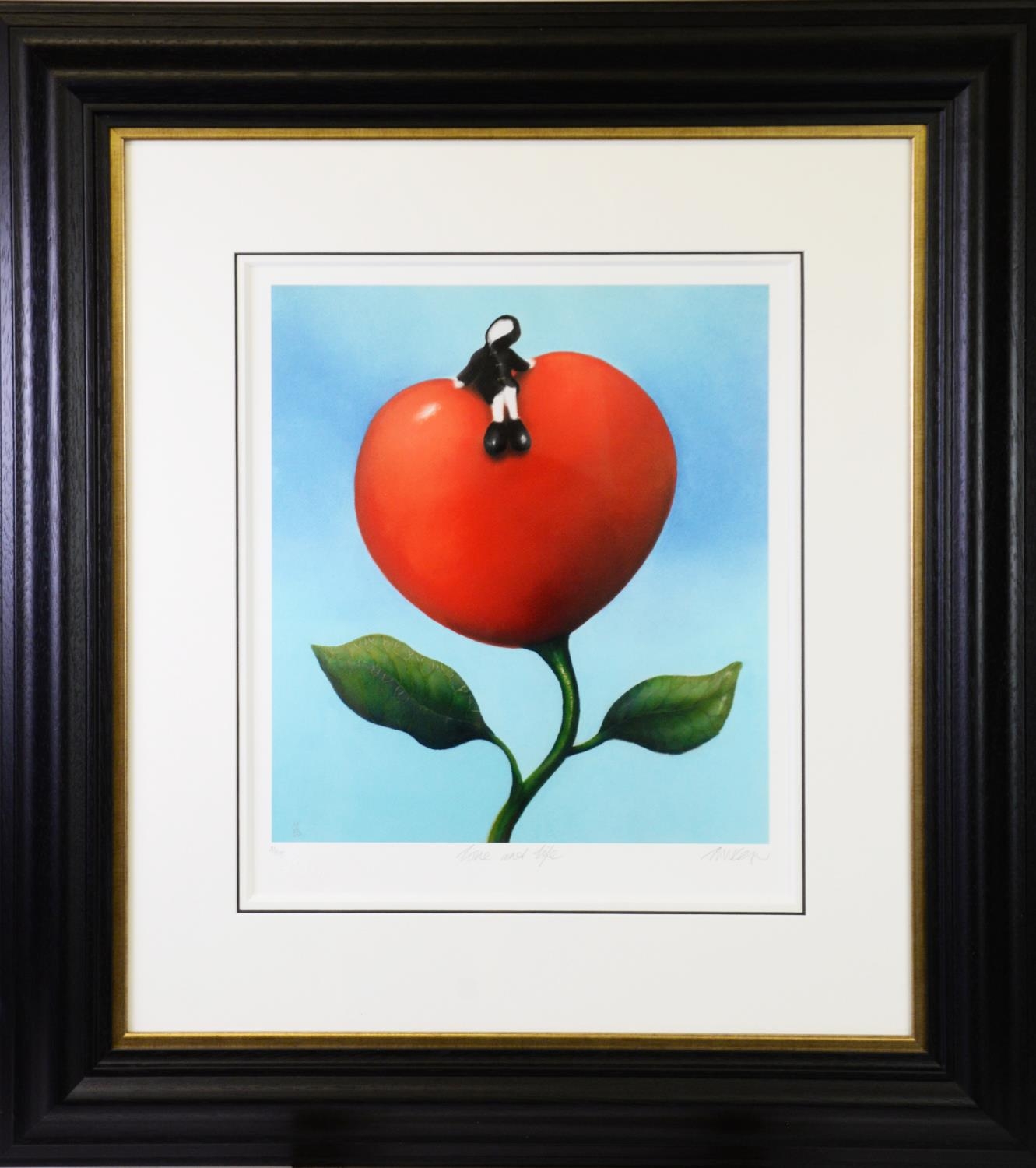 MACKENZIE THORPE (b.1956) ARTIST SIGNED LIMITED EDITION COLOUR PRINT ‘Love and Life’ (43/195) no - Image 2 of 2