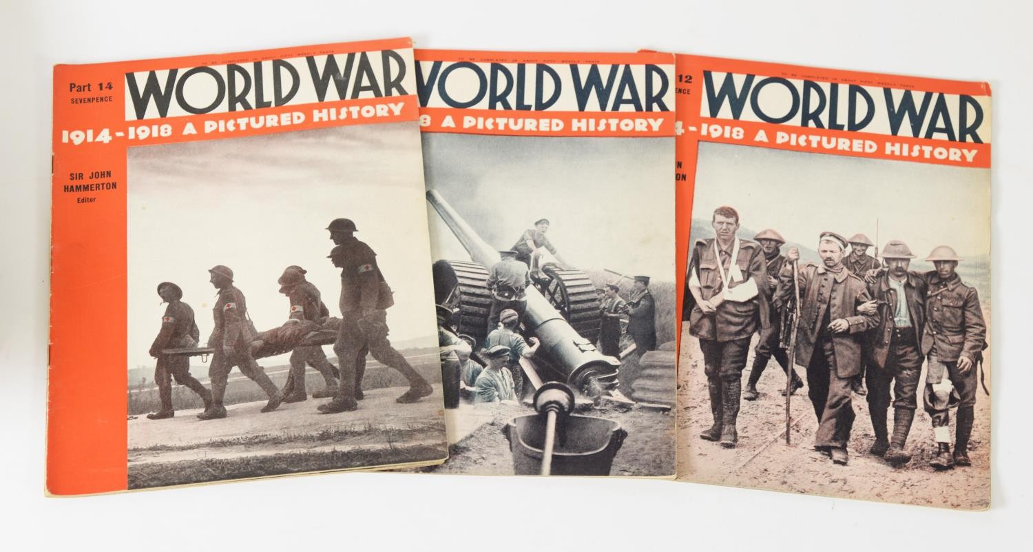 Sir John Hammerton - Word War 1914-1918 A Pictured History, weekly magazine, printed and published - Image 3 of 3