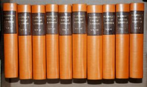 JAMES BOSWELL. Life of Samuel Johnson, L.L.D. pub John Murray Albemarle Street 1835, 10 vol set,