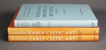 PAUL JACOBSTHAL - Early Celtic Art, complete in 2 volumes, text and plates, reprint 1969, dust