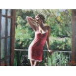 FABIAN PEREZ (b.1967) ARTIST SIGNED LIMITED EDITION COLOUR PRINT ‘Like a Cat III’ (360/195) no