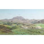 G A GARCEAU (Twentieth Century) OIL PAINTING ON CANVAS 'Achosnich, Argyll - a reconstruction' Signed