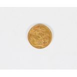 GEORGE V 1912 GOLD FULL SOVEREIGN (EF)