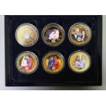 BRADFORD EXCHANGE 2013 ‘THE GOLDEN MOMENTS OF PRINCE WILLIAM & CATHERINE’S ROYAL WEDDING’, SIX PROOF