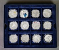 ‘THE WESTMINSTER MINT’ QUEEN ELIZABETH II ‘GOLDEN JUBILEE COMMONWEALTH COLLECTION’ OF TWELVE