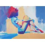 TOBY MULLIGAN (b.1969) ARTIST SIGNED LIMITED EDITION COLOUR PRINT ‘In Repose’ (432/500) no