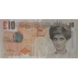 BANKSY (CONTEMPORARY) OFFSET LITHOGRAPH 'Di-Faced Tenner' Acquired by our vendor 2021 from The Drang