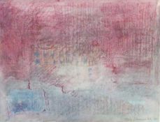 CHRIS ISHERWOOD B A (CONTEMPORARY) TWO MIXED MEDIA ON PAPER Abstract studies Both signed, one