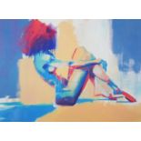 TOBY MULLIGAN (b.1969) ARTIST SIGNED LIMITED EDITION COLOUR PRINT ‘In Repose’ (182/500) no