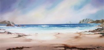 PHILIP GRAY (b.1959) ARTIST SIGNED LIMITED EDITION COLOUR PRINT ‘Peaceful Shores’ (180/195) with