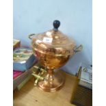 COPPER SAMOVAR (TEA URN)