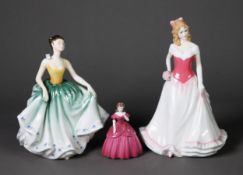 TWO ROYAL DOULTON CHINA FIGURES, comprising: ALICE, HN4111 and CYNTHIA, HN2440, together with a