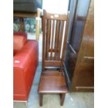 A PAIR OF SOUTH AFRICAN RAILWAY SLEEPER CHAIRS (2)